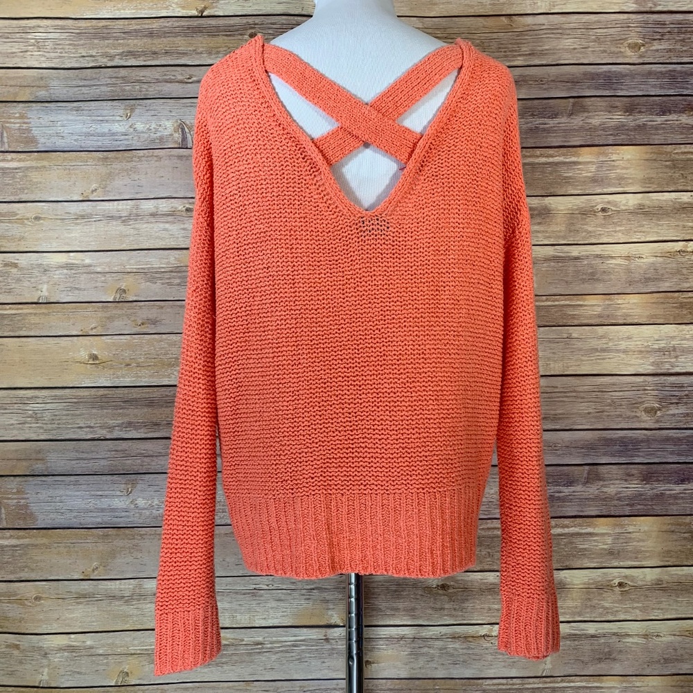 Urban Outfitters Sparkle & Fade Cross Back Sweater - Picture 3 of 8